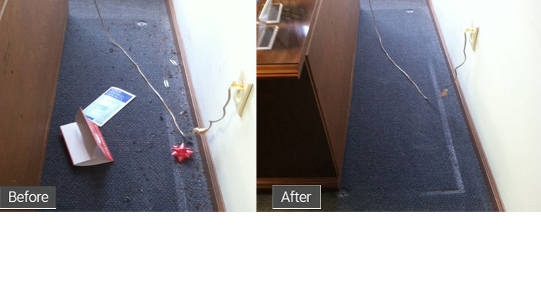<div class='alignleft'><h3>Before & After</h3><span class='desc'>Amazing Results!</span></div><p>At most facilities regular janitorial services do not properly address hidden built up debris. Bugs, dust, personal items and more collect under, behind and around fixtures in a short time. This debris eventually works its way into the air, computers and HVAC system.</p>